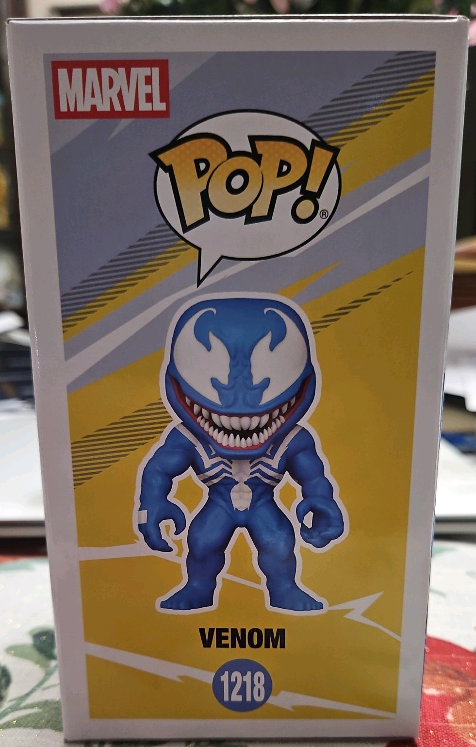 Funko POP! Marvel Rivals - Venom Figure CHASE Blue #1218 LIMITED EDITION