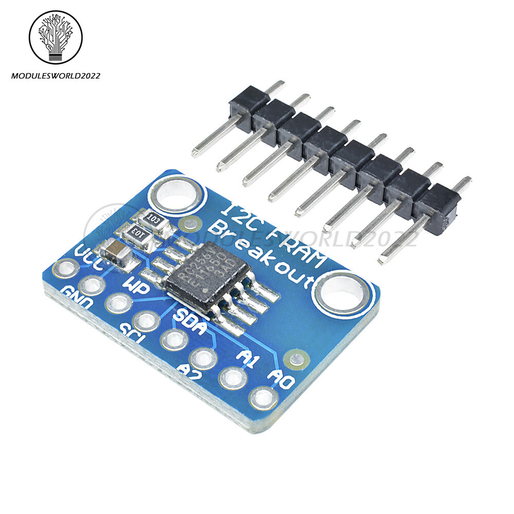 MB85RC256V I2C IIC Non-Volatile FRAM Breakout 256Kbit/32KByte Memory IC Tools