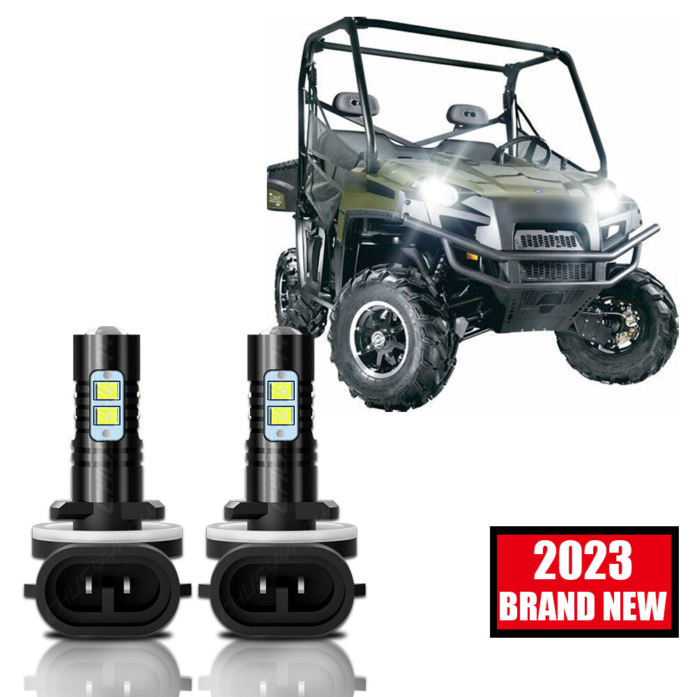 2 Super LED Light Bulbs for Polaris Ranger 570 Fullsize: 2015-2019 pn 4010253