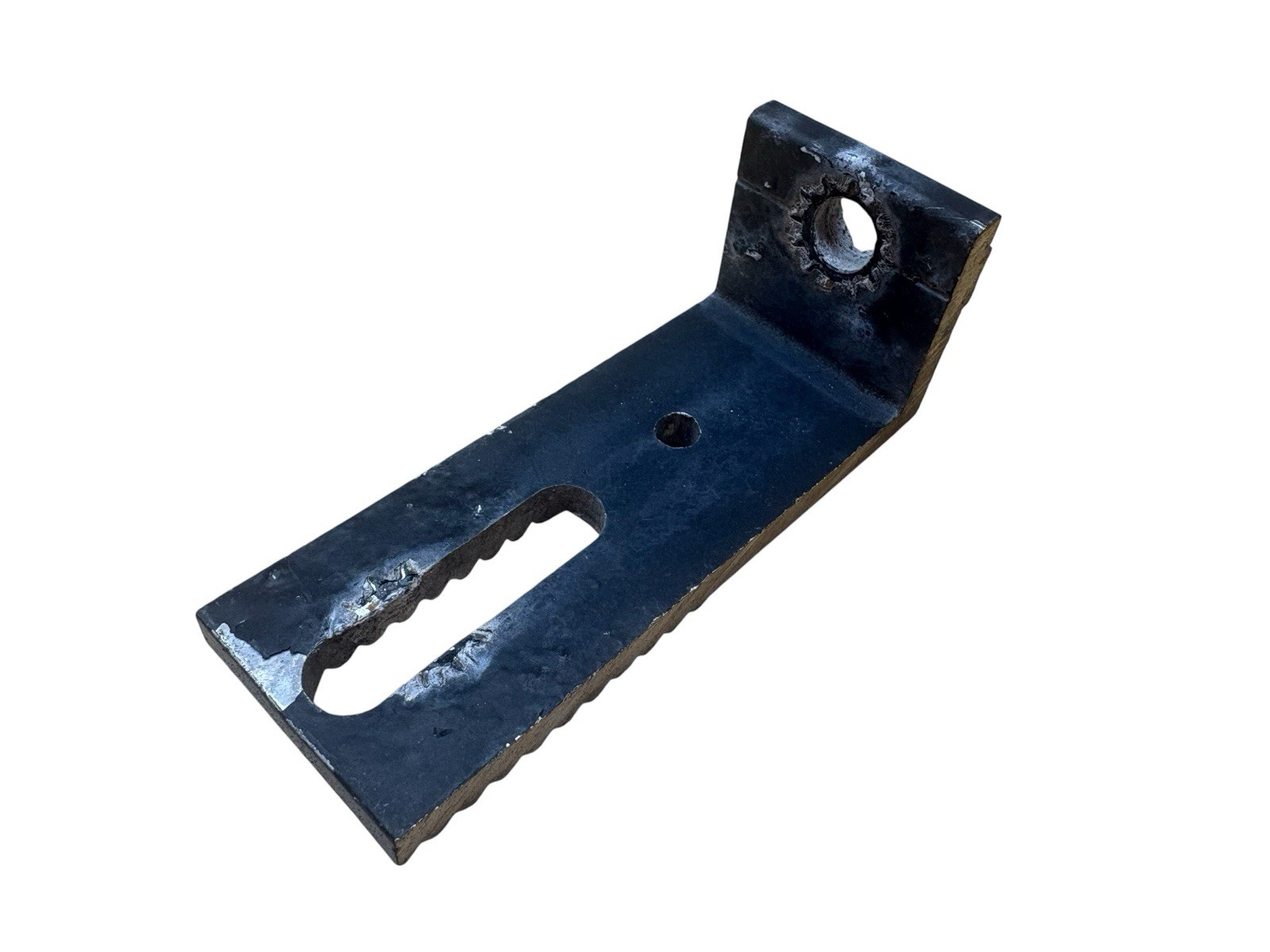 Commercial Solar PV Mounting Bracket Adjustable Serrated Steel Clamp