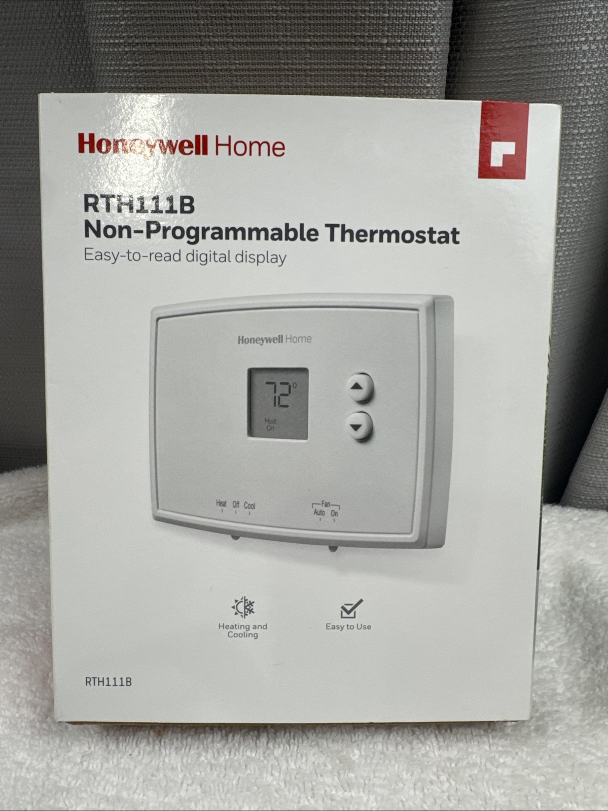 Honeywell RTH111B1024 Digital Non-Programmable Thermostat - White