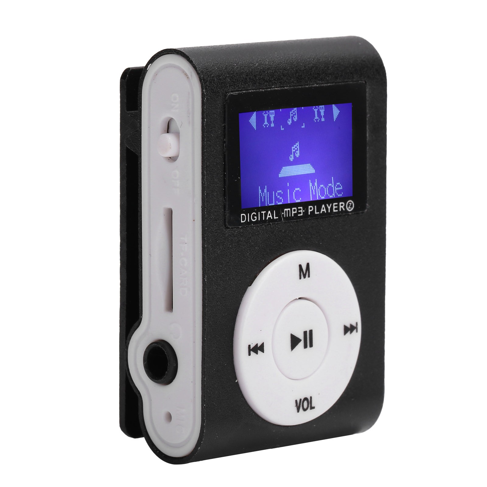 Portable Mini MP3 Music Playerorts BackClip LCD Screen MP3 Support Memory BEA