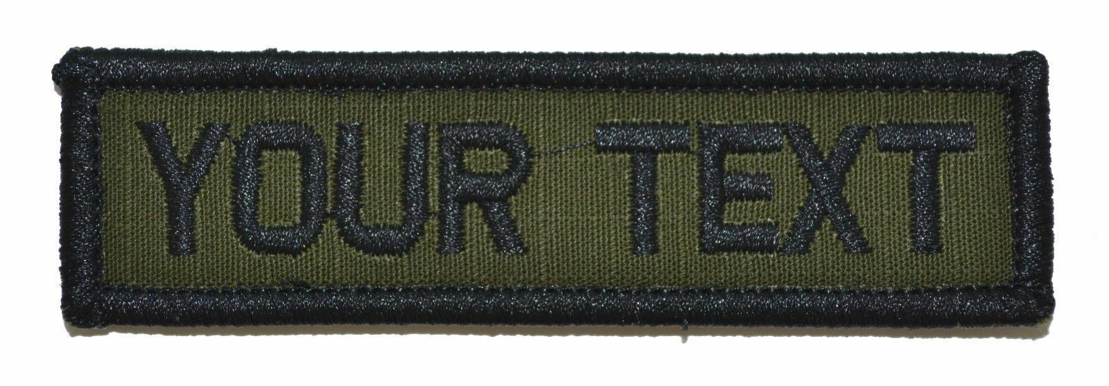 Custom Made 1x3 Military/ Funny Patch with Hook and Fastener