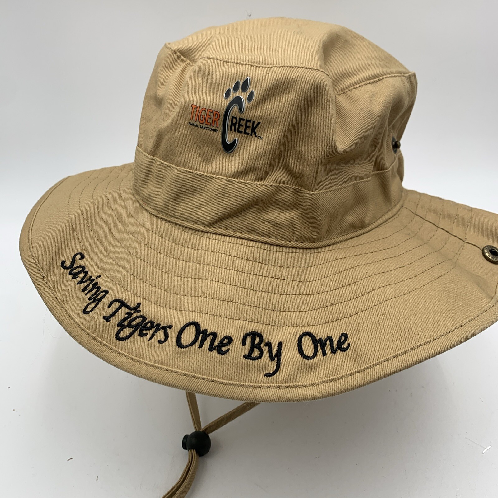 Tiger Creek Animal Sanctuary Bucket Hat Saving Tigers One By One