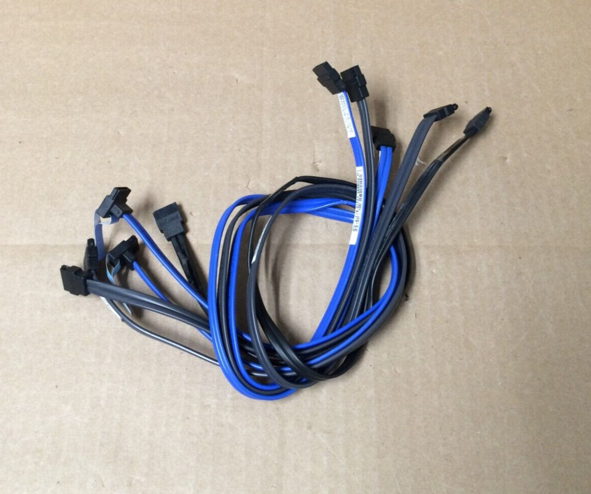 Lot 5 OEM HP/Dell SATA Cable 22" to 25" Length 611894-016/381868-00/M8865 etc.