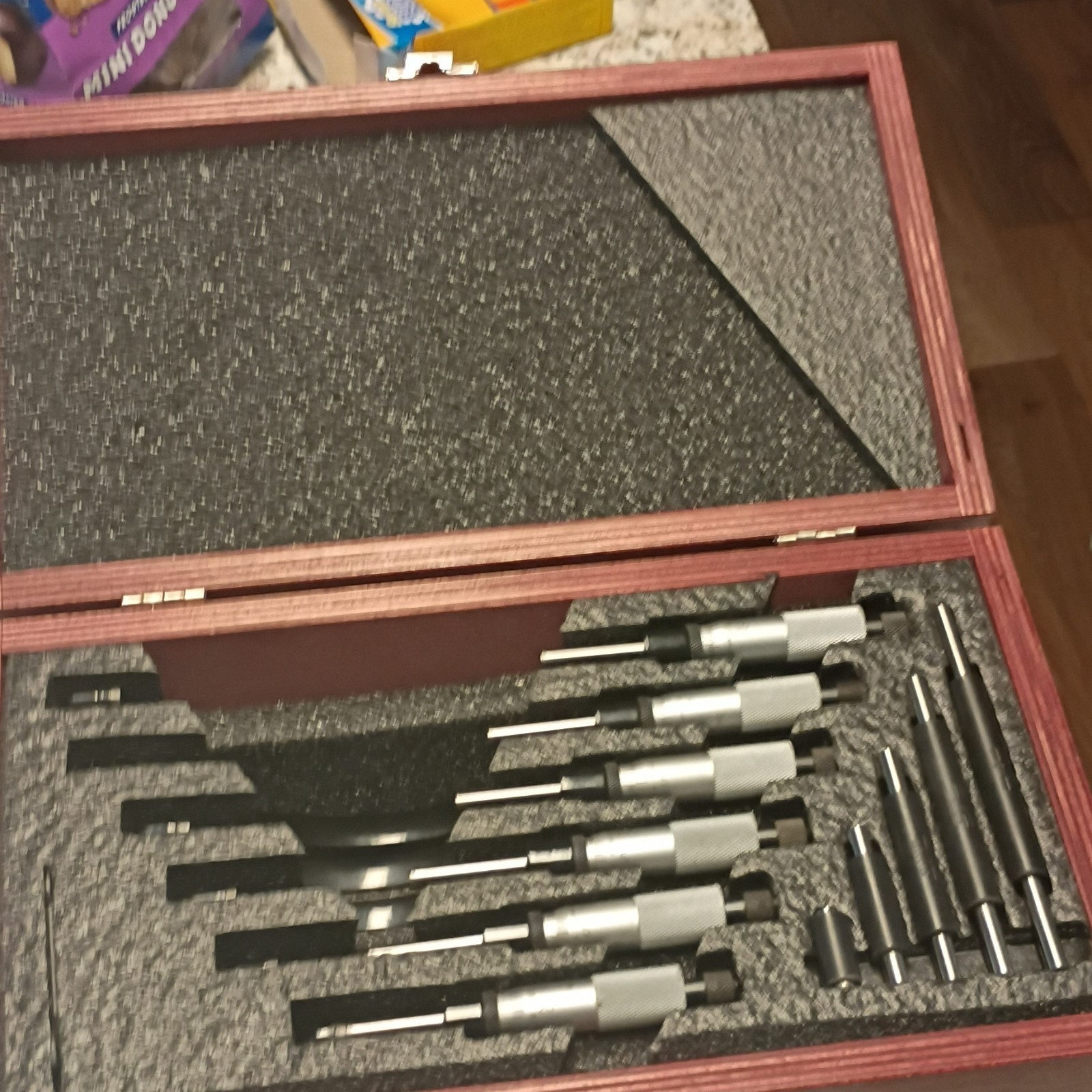 Starrett OD Set 0-6 in Mechanical 0.001 in, MPN 0-6" D MIC