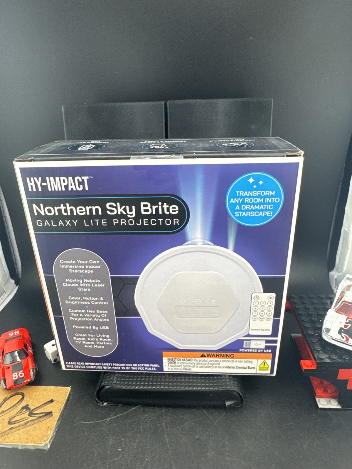Hy-Impact Northern Sky Brite Galaxy Lite Projector - Immersive Indoor Starscape