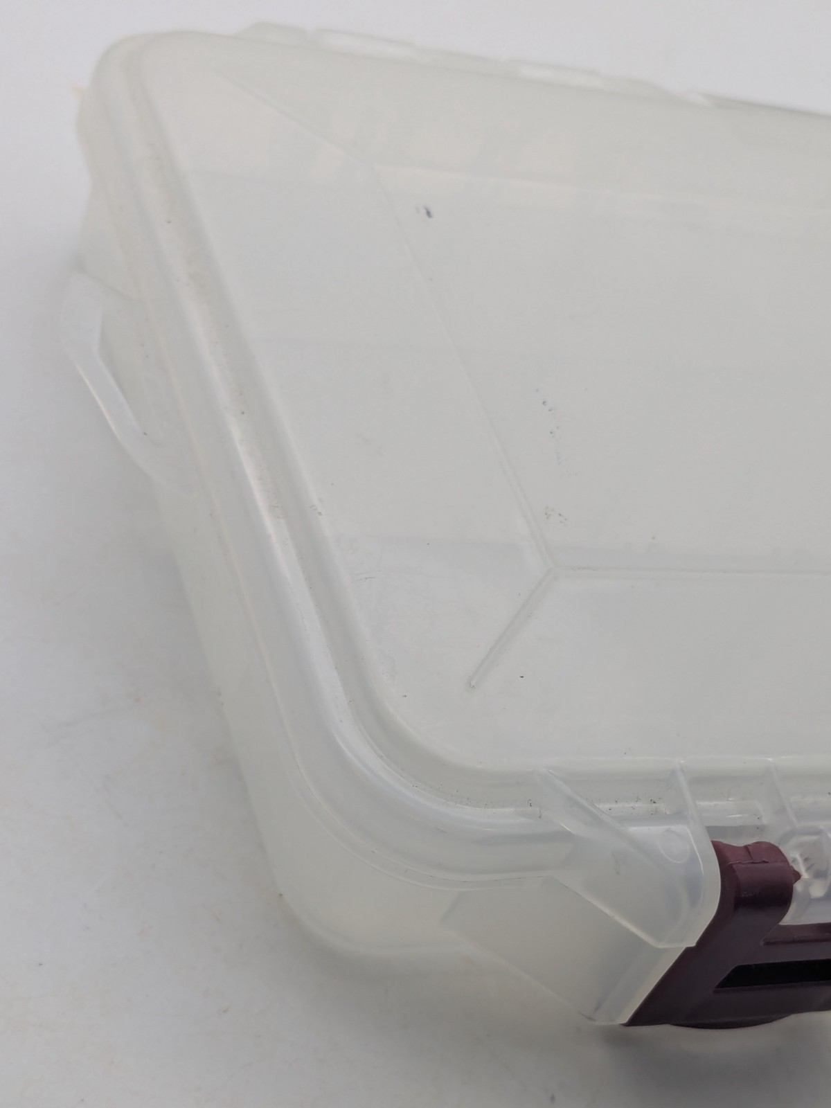 3 Clear Plastic Adjustable Storage Organizer Utility Craft Tackle Boxes 10.75"