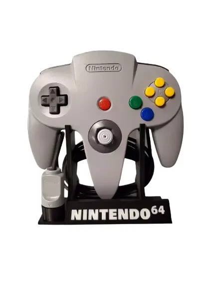Nintendo 64 Controller Stand / N64 Display Stand, Great for Collectors