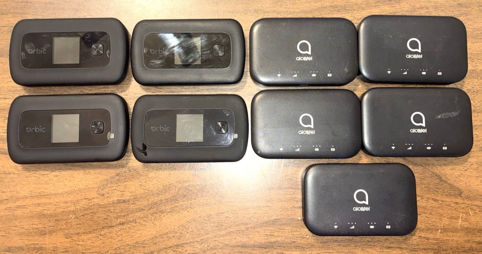 Orbic Jetpack Mobile Hotspot Speed X Alcatel Linkzone (Batt health Unknown) Lot9