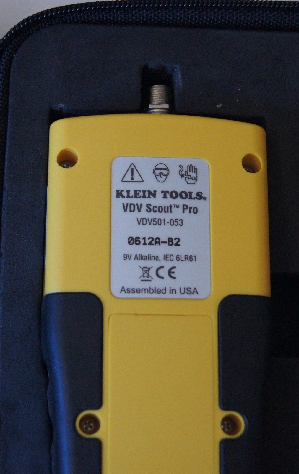 Klein Tools VDV Scout Pro VDV501-053 With Case, Cables and OEM Instruction Man