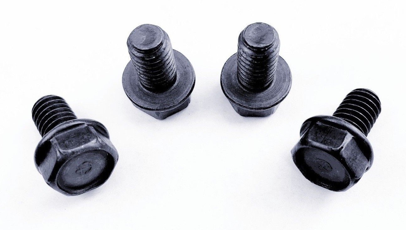 4 Non Thermal Fan Clutch Bolts to Radiator Cooling Fan Blade Hardware Chevy