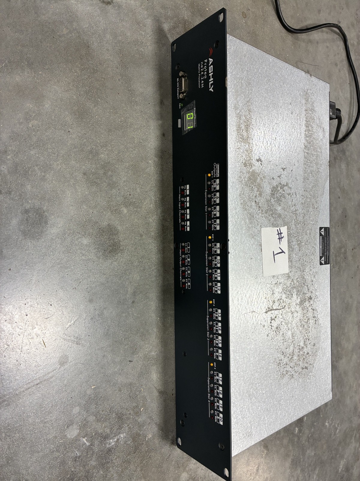Ashly Protea Ne24.24m DSP Matrix Processor, 8 inputs/16 outputs (multiple avail)