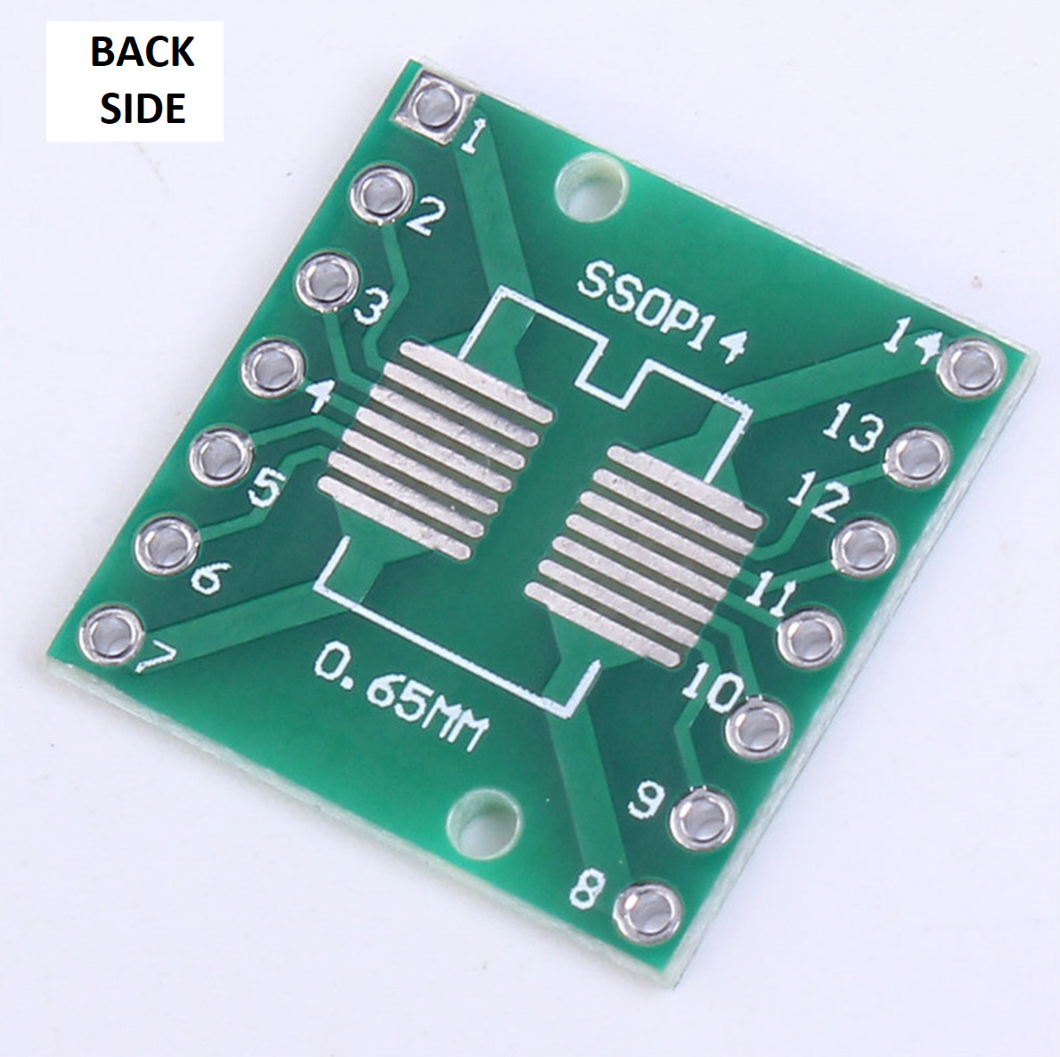 5 PCS SOP14 SSOP14 TSSOP14 to DIP14 Pinboard SMD To DIP Adapter 0.65mm/1.27mm