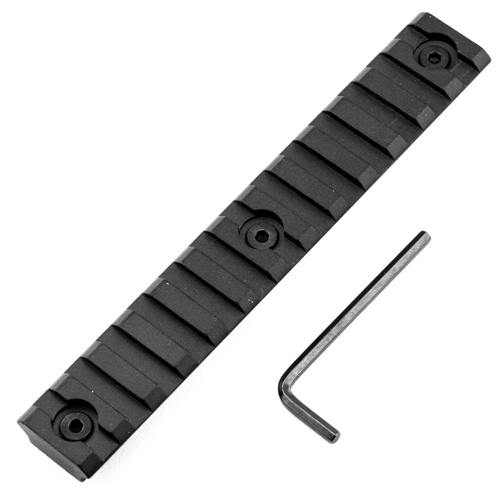 13 Slot Picatinny Weaver Rail Section Tactical Handguard Mount System Aluminium