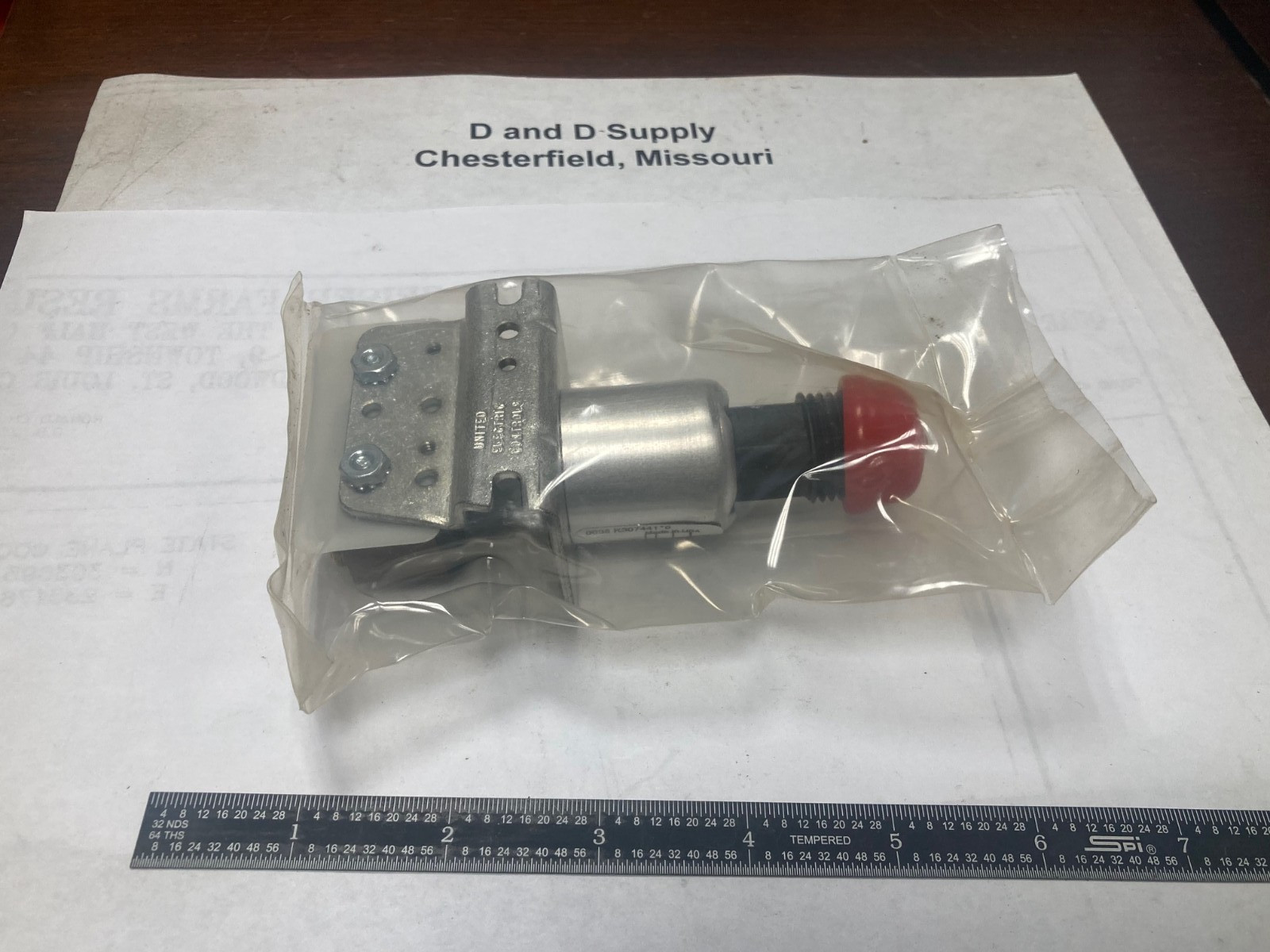 United Electric J54S-14602, Pressure Switch 20A, 480VAC