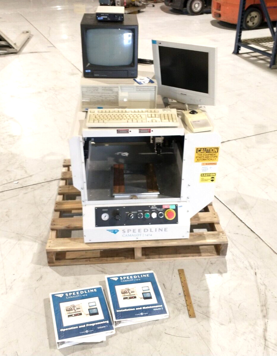 Speedline CAMALOT 1414 Liquid Dispensing System w/ Controller & Displays