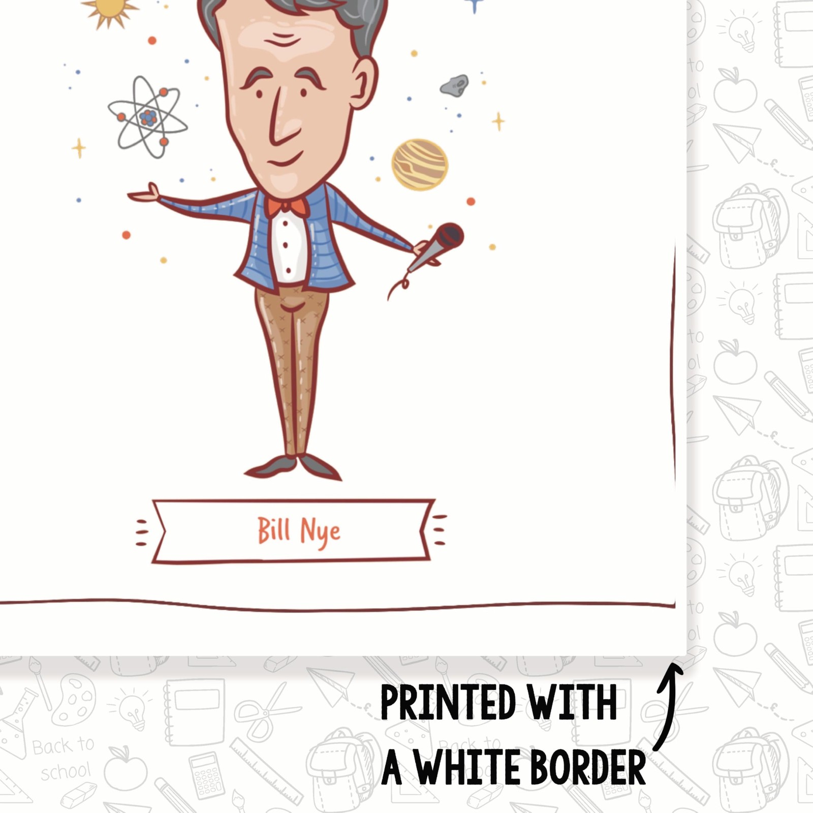 Bill Nye Quote Science Classroom Poster - Science Class Decor Poster - Decora...