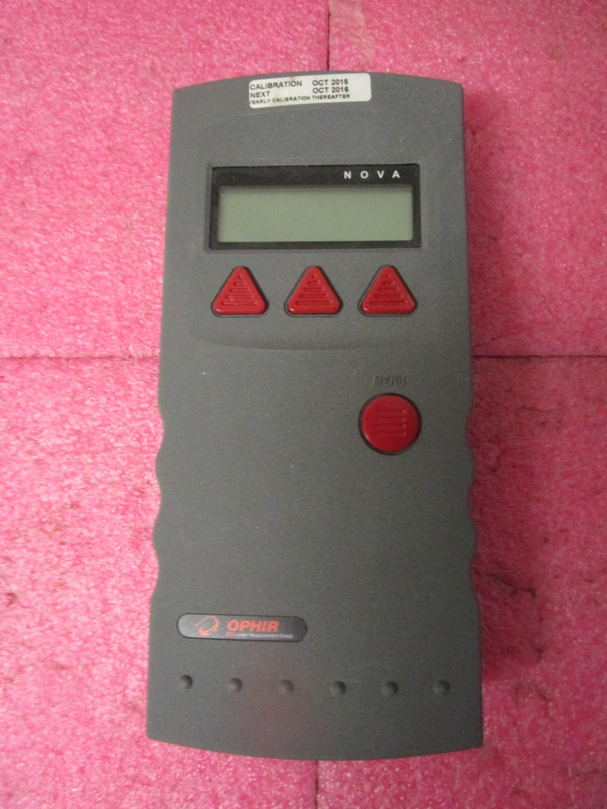 Used OPHIR NOVA DISPLAY-ROH 7Z01500 OPTICAL POWER METER