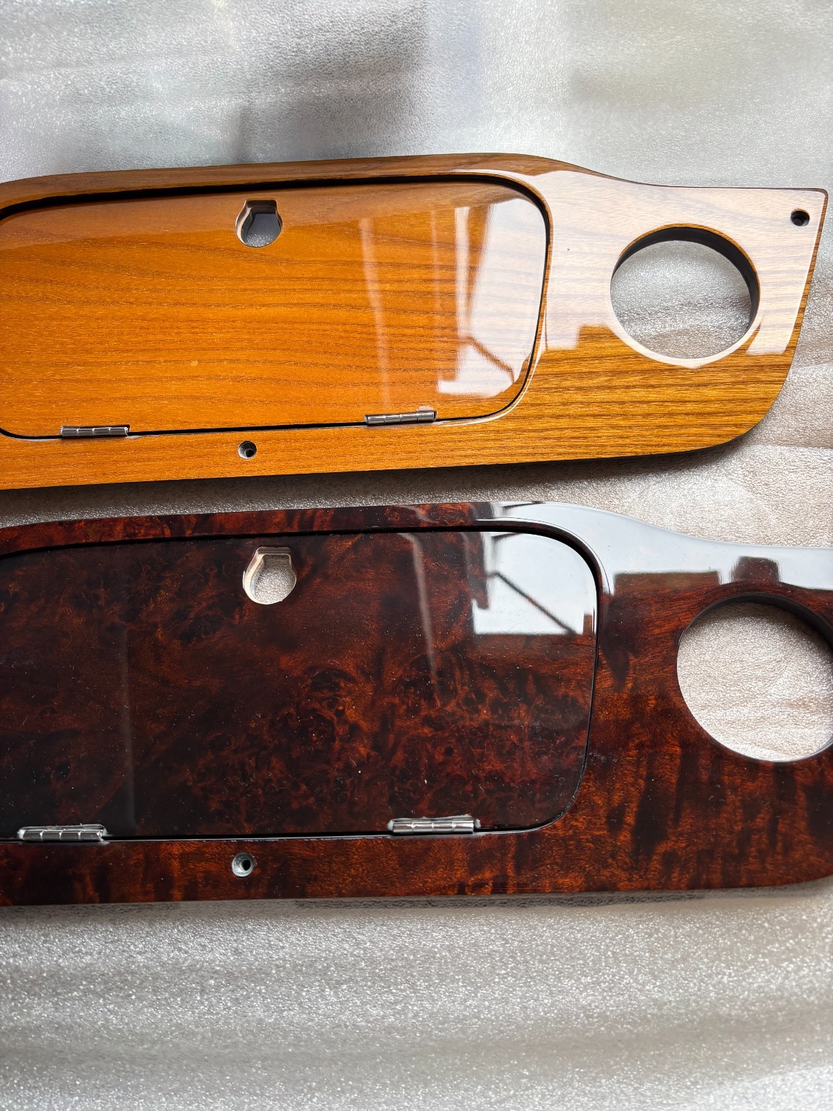 Triumph TR6 Dashboard Fascia Panel Elm Finish LHD (1973-1975)