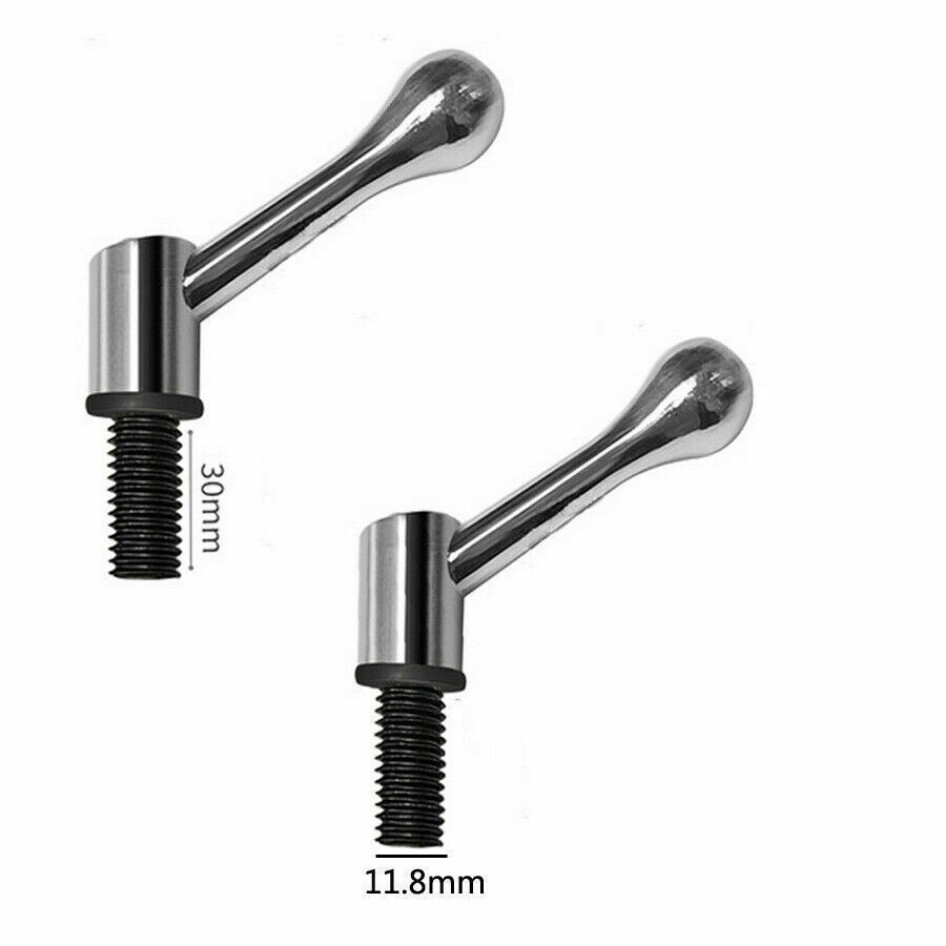 2x Milling Machine Handle Table Lock Vertical CNC Mill Bolt Handle M12 Thread