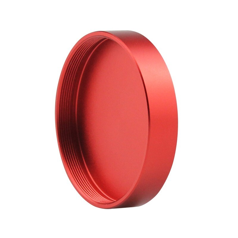 M48X0.75mm Thread Red Eyepiece Dust Cap Astronomical Telescope Accessories