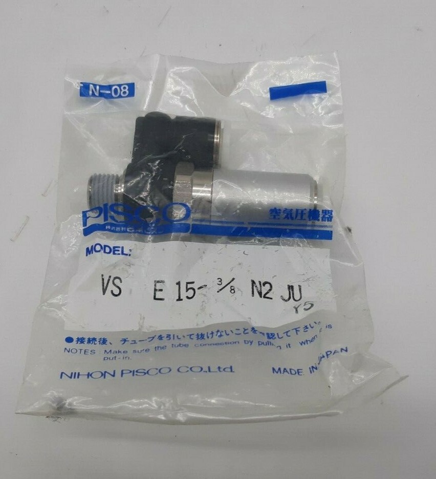 Pisco VS E 15-3/8 N2 JU Vacuum Generator
