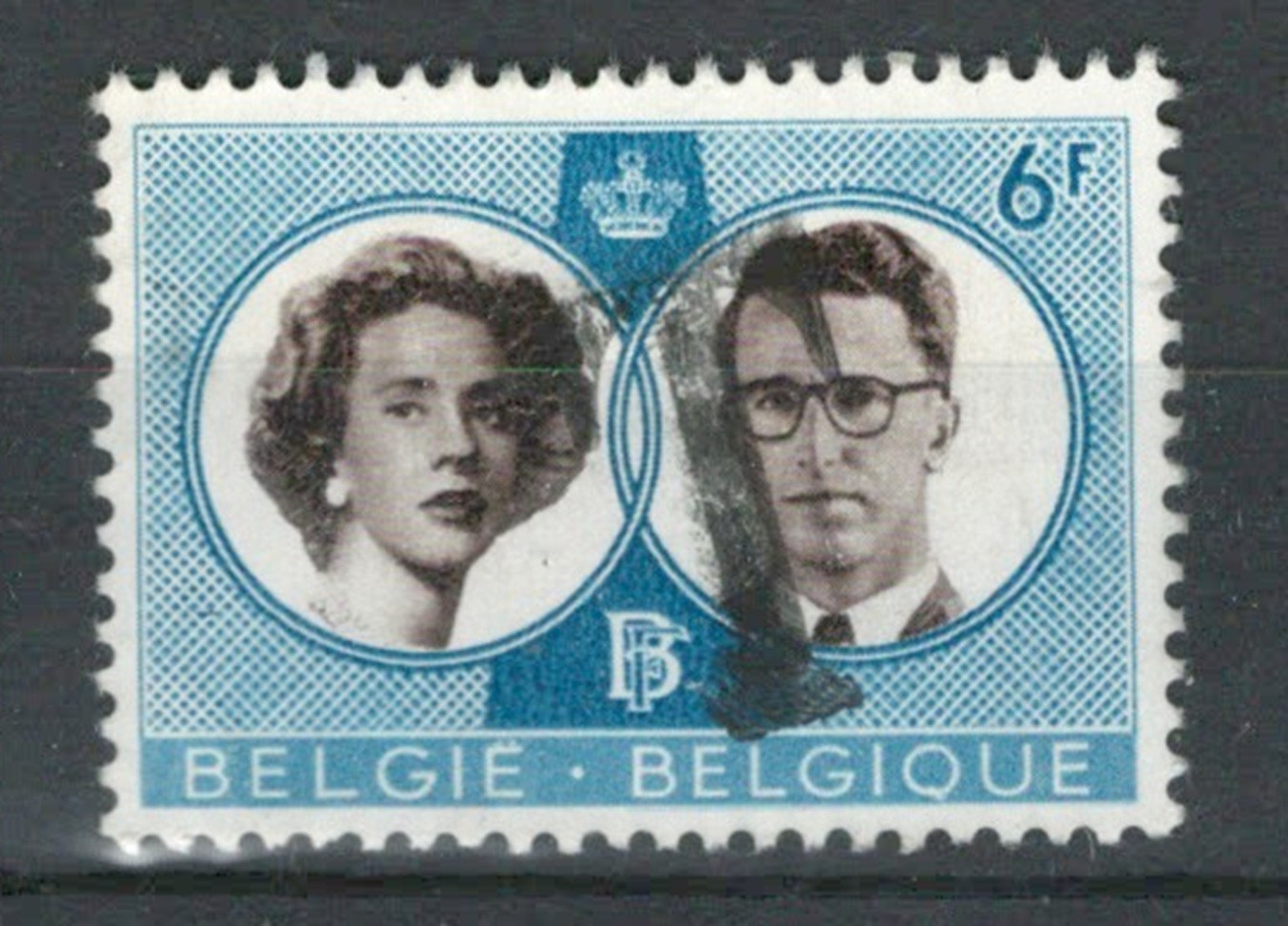 BELGIUM EUROPE ROYALTY USED TAX OVERPRINTED STAMP Lot( BELG 851)