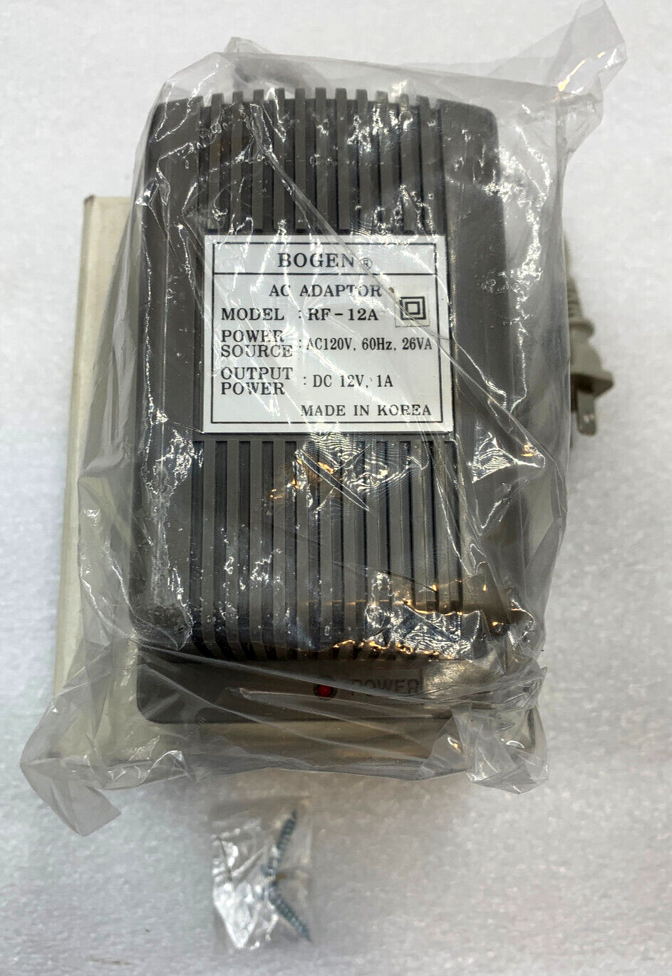Bogen Model RF12A Power Supply
