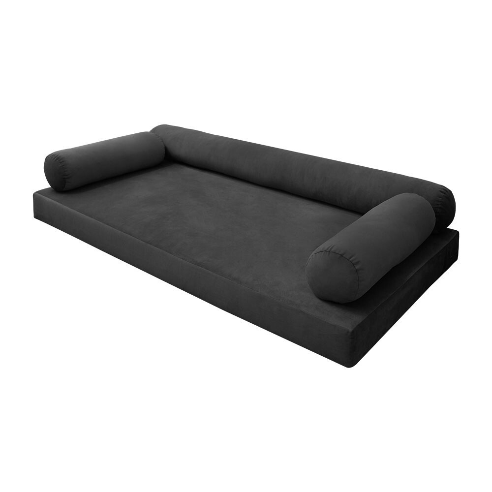 STYLE V6 TwinXL Velvet KnifeEdge Indoor Daybed Mattress Pillow |COVER ONLY|AD350