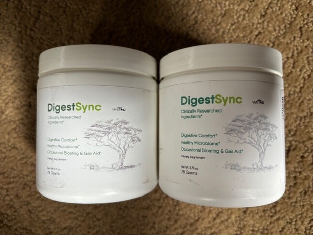 2X DigestSync Advanced Formula Powder, Digest Sync for Gut Health Support 4/26