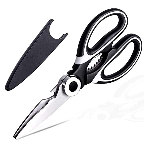 Kitchen Shears Scissors Stainless Heavy Duty Multi-Purpose Meat Cutting, Cutlery
