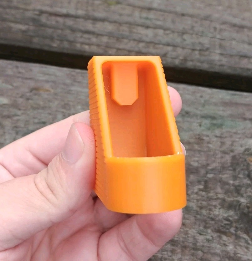 Desert Eagle 44 Magnum Magazine Loader Thumb Saver - Orange