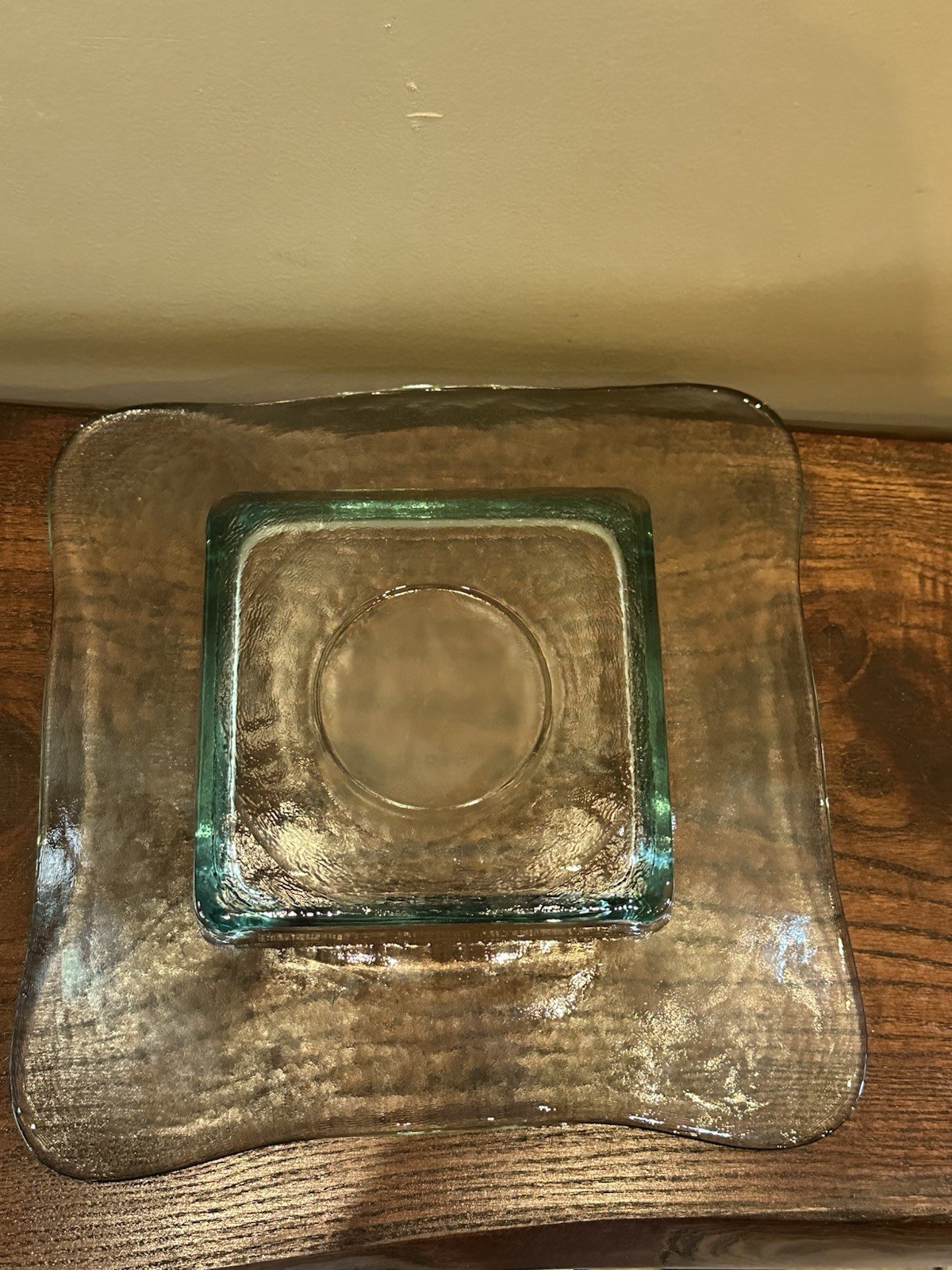 Square Glass Serving Dish