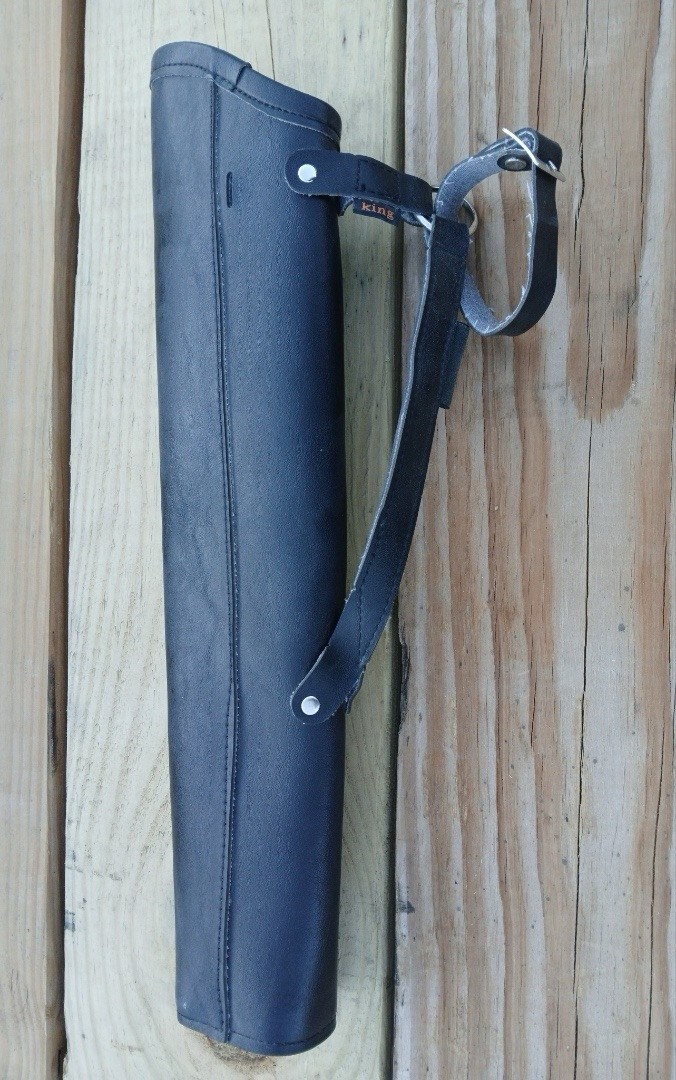 Vintage King Arrow Quiver Archery W/Clips Rare Hard To Find Traditional Archery