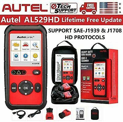 Autel AL529HD AutoLink OBD2 Scanner Heavy Duty Diesel Truck Code Reader