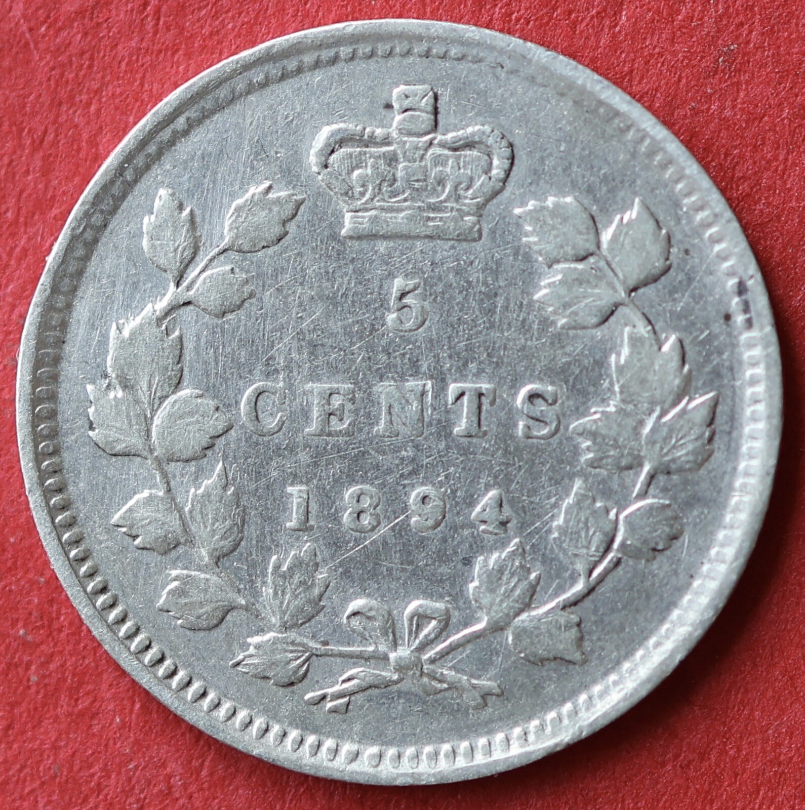 1894 Canada 5 Cents - EF - Lot#10663