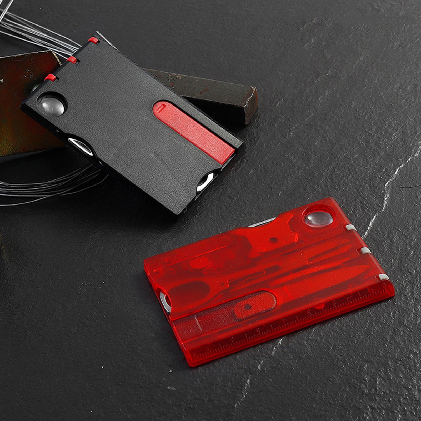 Versatile Pocket Sized Card Tool with LED Light Ready for Any Adventure