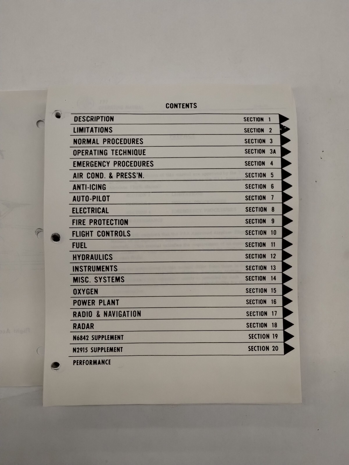 American Airlines 727 Operating Manual 1977-Copy