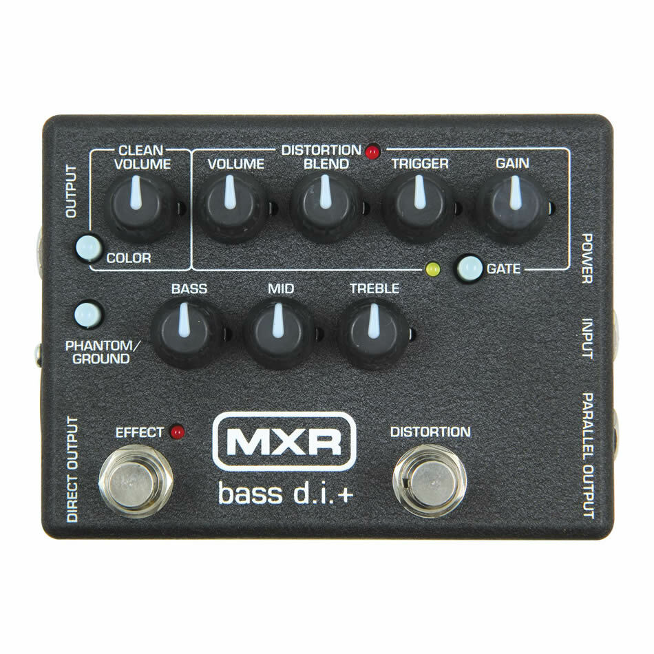 MXR M80 Bass Direct Box w/ Distortion Guitar Pedal M-80
