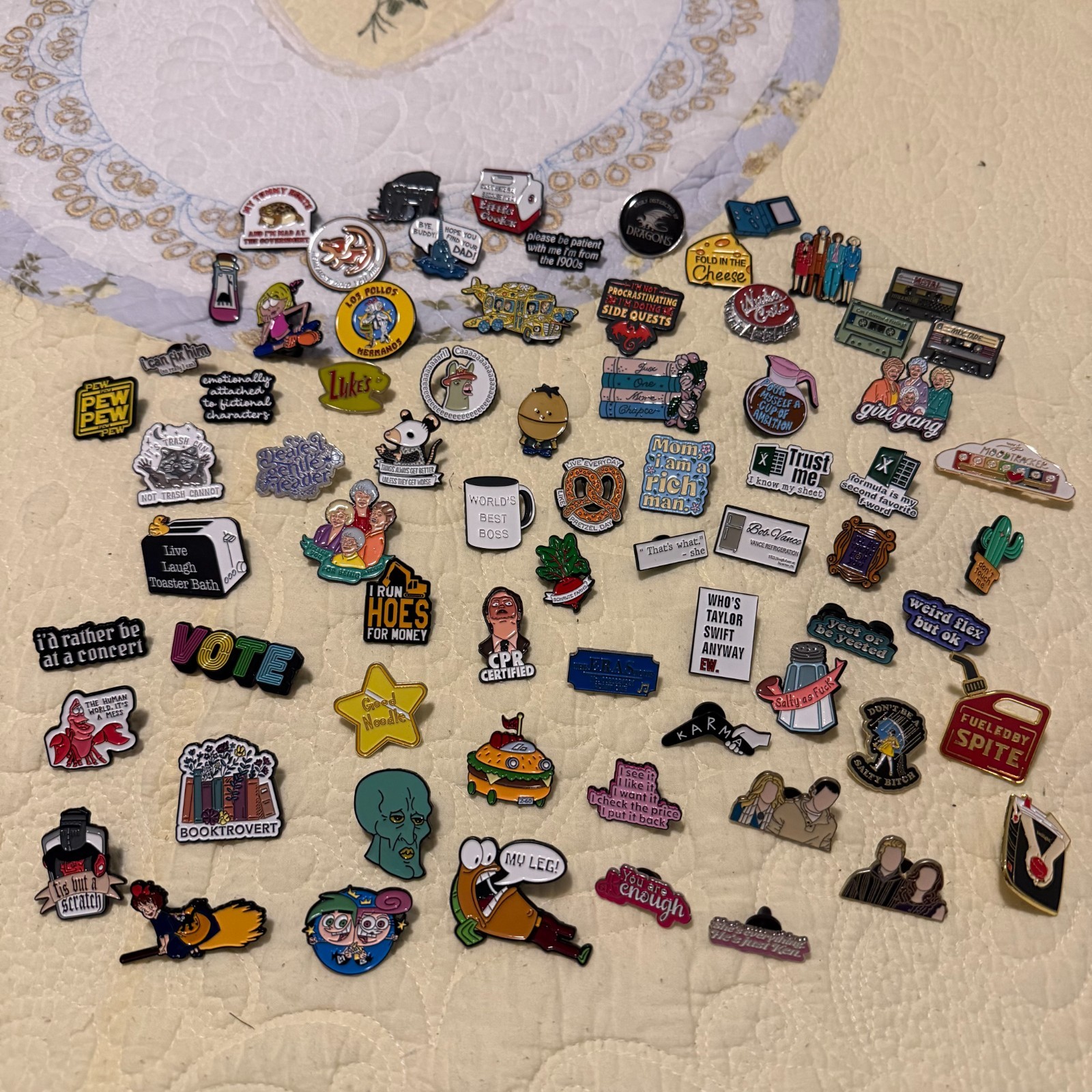 Pop Culture Enamel Pins
