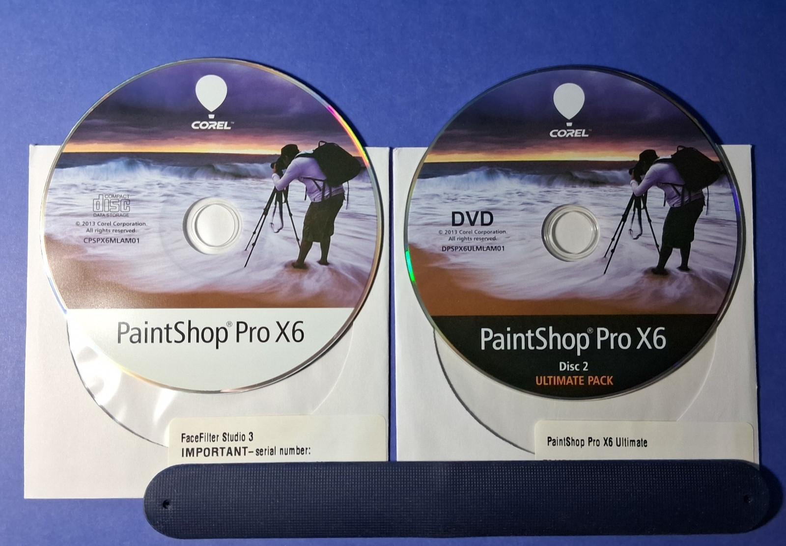 Corel PaintShop Pro X6 Ultimate 2013 Photo Editing Software DVDs