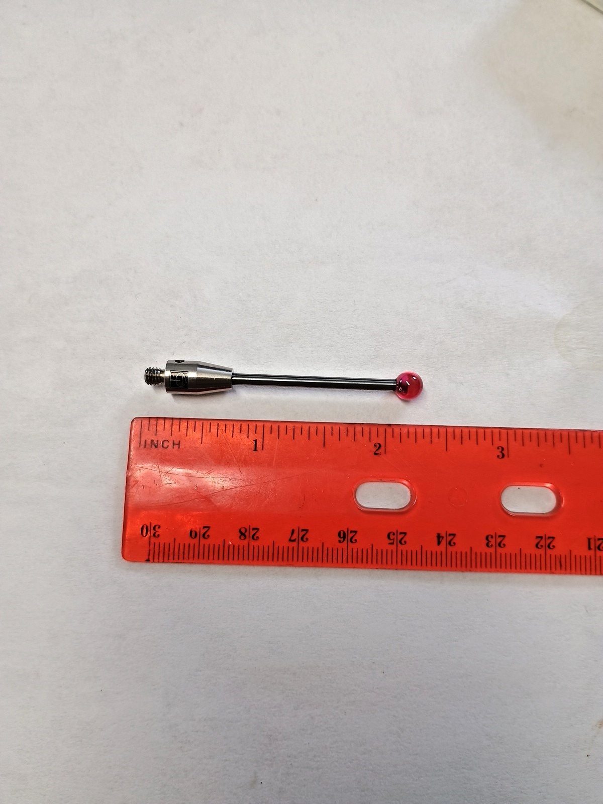 Renishaw A-5003-4801 M4 6mm ruby Ball Dial Indicator probe Tungsten Carbide Stem