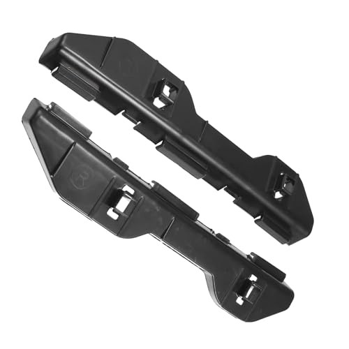 Rear Bumper Fender Bracket Pair 2003-2007 Support Durable Black Plastic Left &