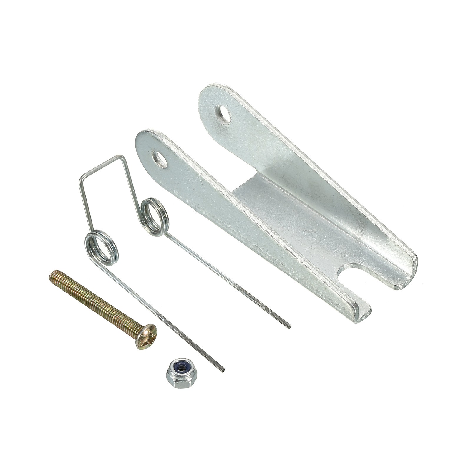 4 Set Silver Hook Safety Latch Kit Metal Towing Hitch Replacement