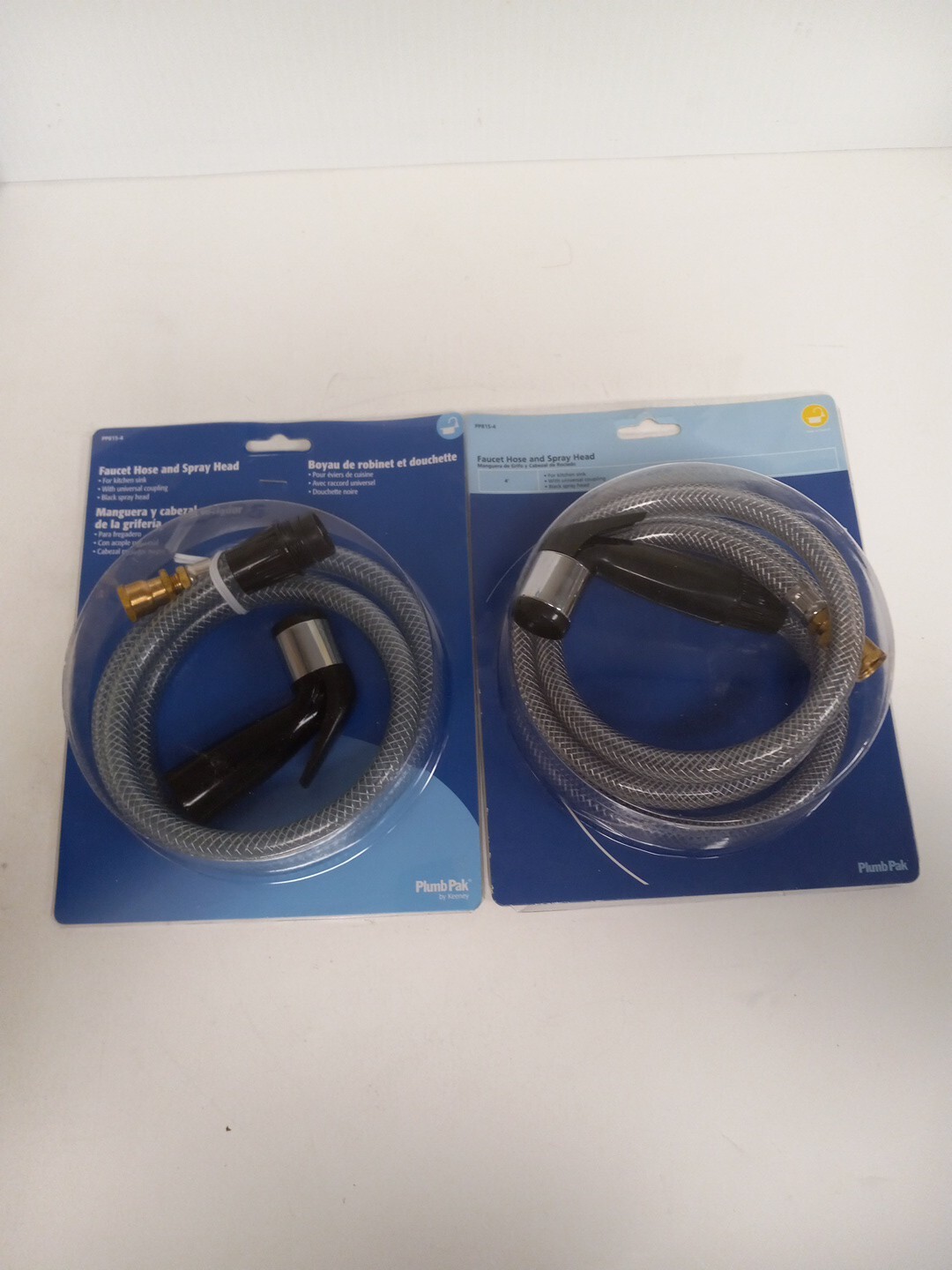Lot Of 2 PLUMPAK PP15-4 Faucet Hose & Spray Head  SEE DESCRIPTION