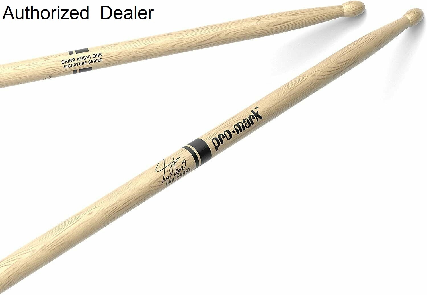 Promark Artist Series Shira Kashi Oak 747 Neil Peart Drumsticks One Pair PW747W