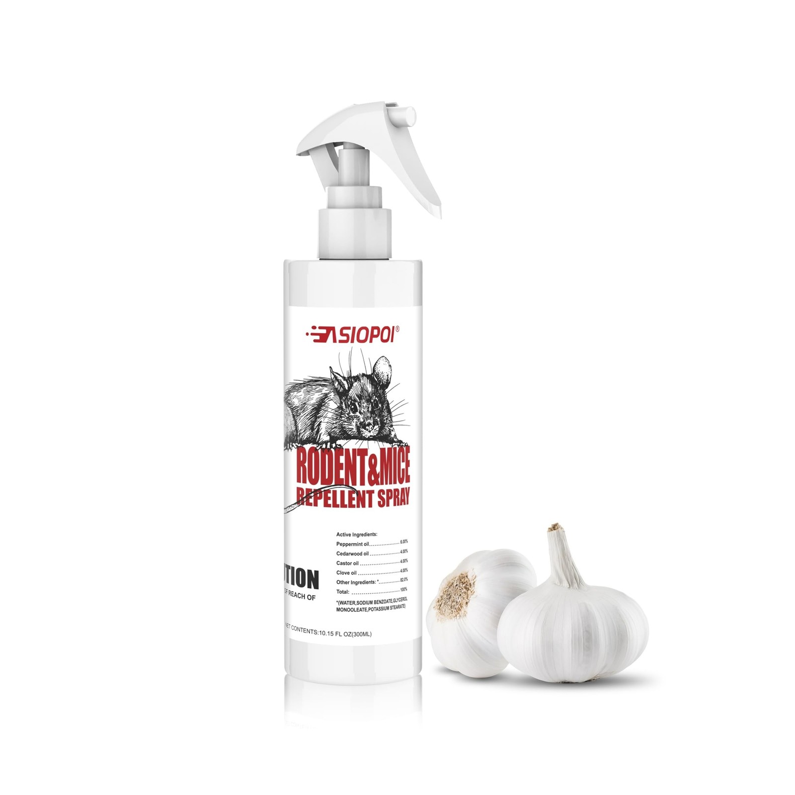 Rodent Repellent Spray, Peppermint & Cinnamon Oil Repellent Spr... FAST USA SHIP
