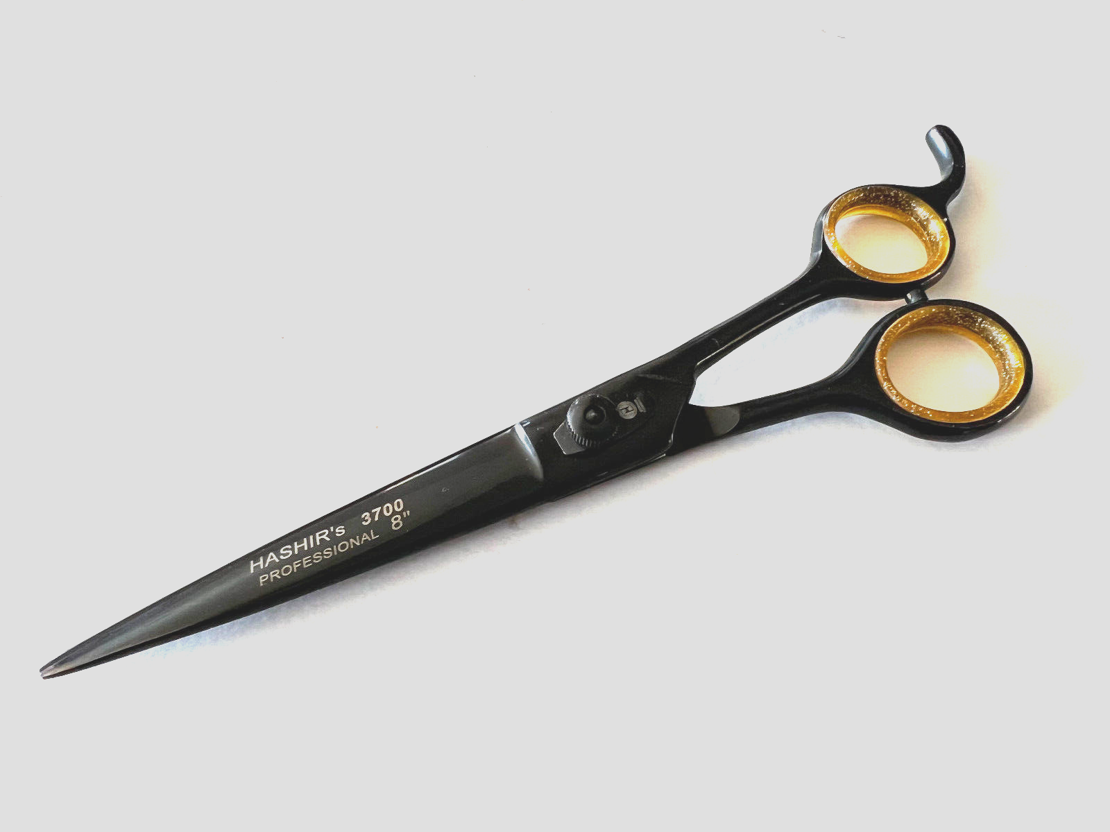 Premium High Quality 8" German Stainless Steel Barber Scissors Shears Black