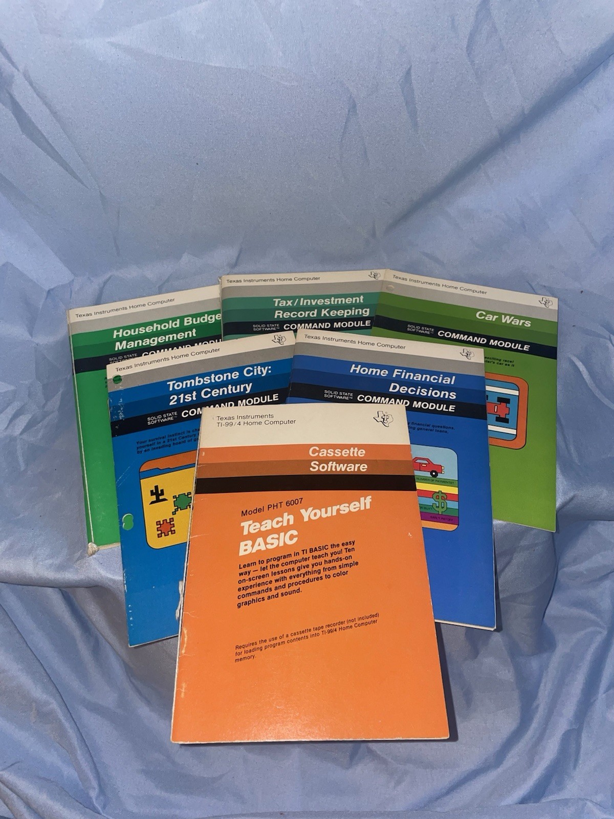 Texas Instruments TI-99/4A Computer Bundle w/ Extended BASIC, Software & Manuals